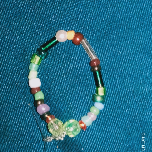 cosmic conciousness brand Jewelry - Unique sexy rain ow coloured mixed seed bead ring handmade by me xx🌹🌹😍😍😍💖